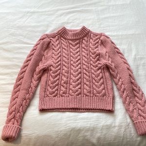 H&M pink women’s sweater, size XS